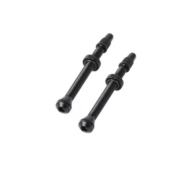 TUBELESS VALVE ALU BLACK 44-50MM