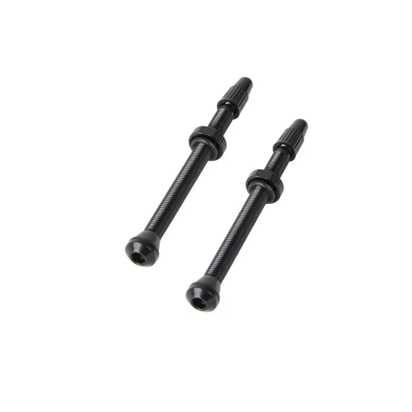 TUBELESS VALVE ALU BLACK 45-60MM